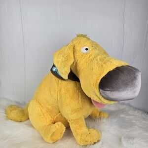 Jumbo XL 27" Disney Store Up Dug Doug Dog Yellow Plush